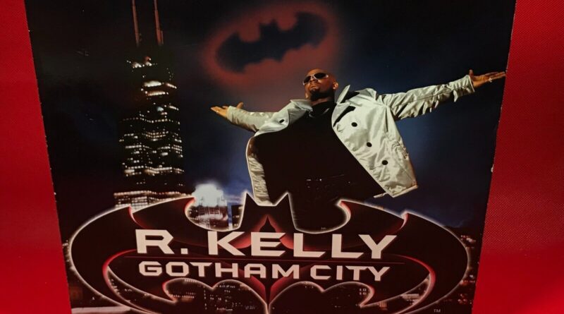 R KELLY Gotham City 1997 UK 4-track 12" vinyl single Batman Robin soundtrack