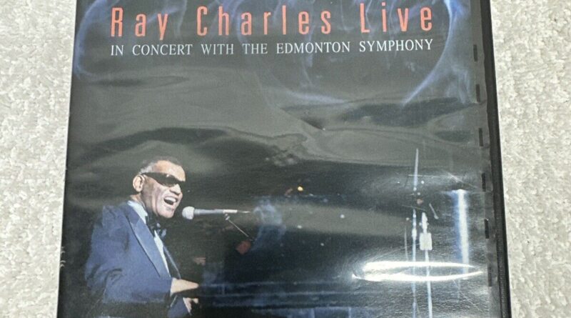 Ray Charles Live - In Concert with the Edmonton Symphony - DVD -  Very Good