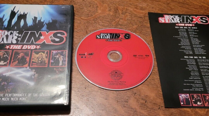 Rock Star INXS (DVD) Reality Show CBS TV Series Concert Live New Wave Dance Rock