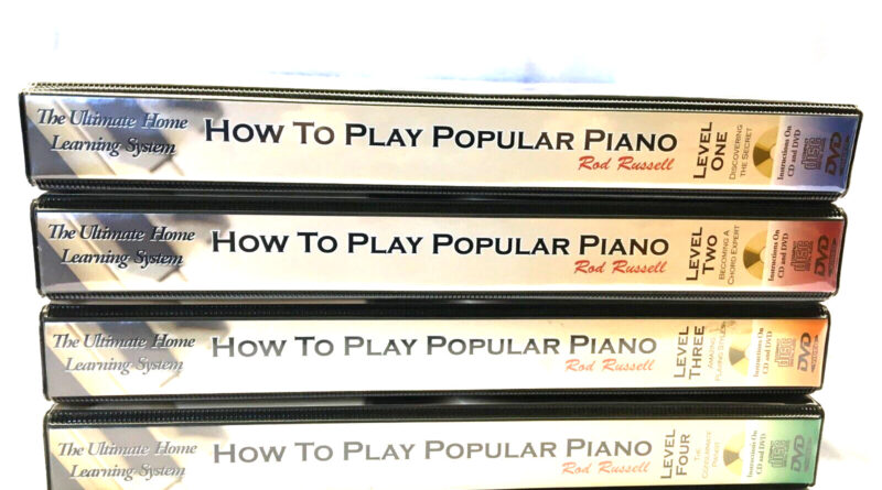 Rod Russell's HOW TO PLAY POPULAR PIANO the Ultimate Home Learning System