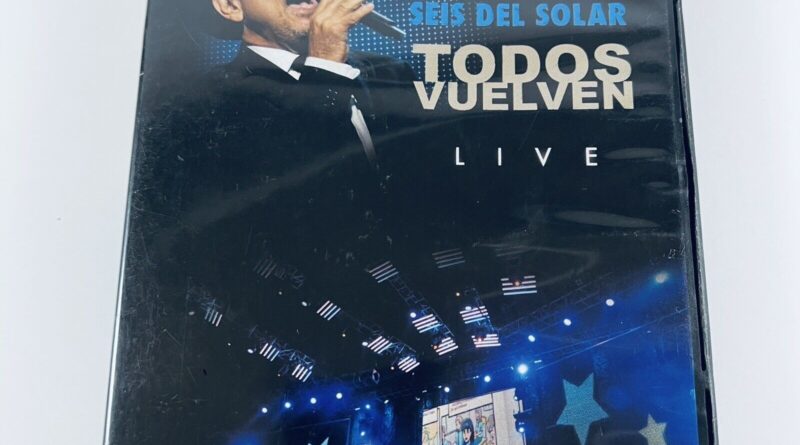 Ruben Blades / Seis del Solar: Todos Vuelven Live, Vol. 1 (DVD, 2011)