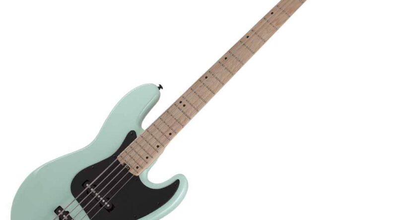 Schecter J-5 5 String Bass Guitar - Sea Foam Green