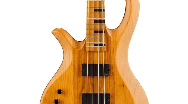 Schecter Riot-4 Session Left-Handed Electric Bass Guitar Satin Aged Natural