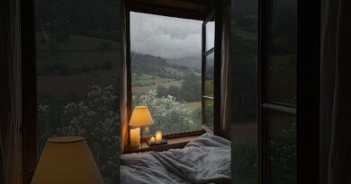 Sleep Well In Cozy Bedroom With Relaxing Jazz Music #backgroundjazz #relax #jazzrelaxation #rain