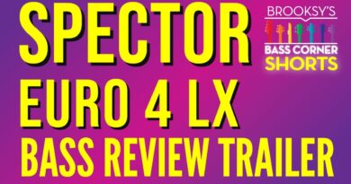 Spector Euro 4 LX Bass Review Trailer #shorts #spector #spectorbass