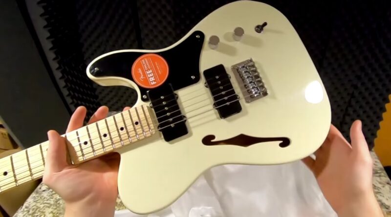 Squier Paranormal Thinline Cabronita Telecaster + Cyclone + '54 Jazz Bass | Unboxing, Review + Demo