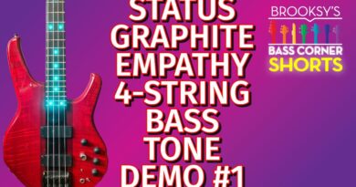 Status Graphite Empathy 4-String Bass Tone Demo #shorts #statusbass #statusempathy