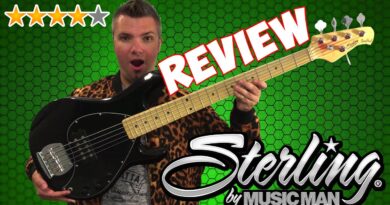 Sterling by Music Man StingRay 5 SUB  - unbiased REVIEW and sound test Bass Guitar - 4K 60 fps