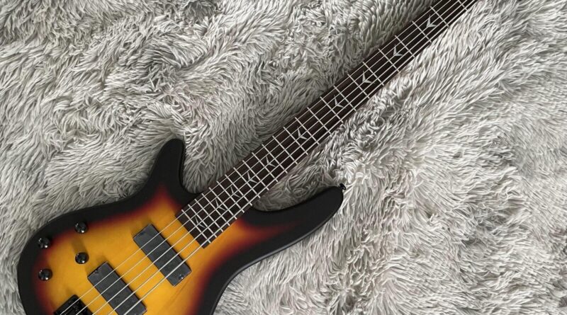 Sunburst Jazz Electric Bass Guitar Basswood Body