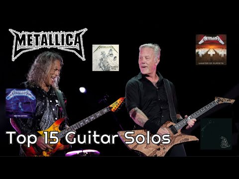 TOP 15 METALLICA Guitar Solos #metallica #metal