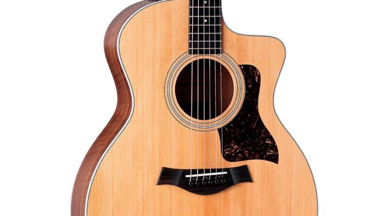 Taylor 214ce Grand Auditorium Acoustic-Electric Guitar Natural