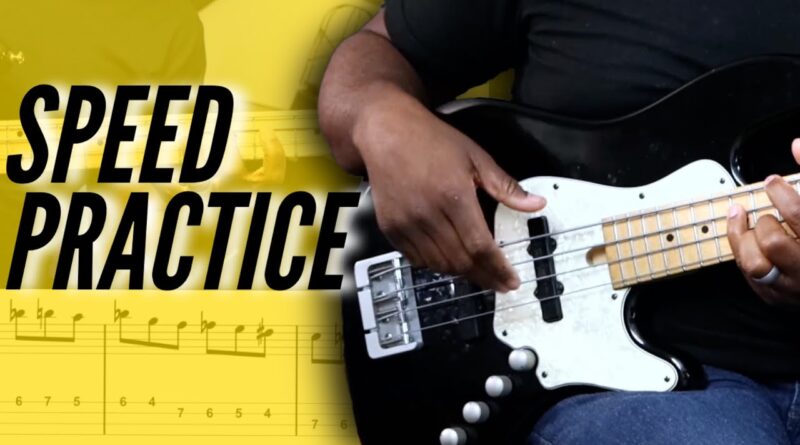 The Need for SPEED ‼️ Bass Guitar Exercise