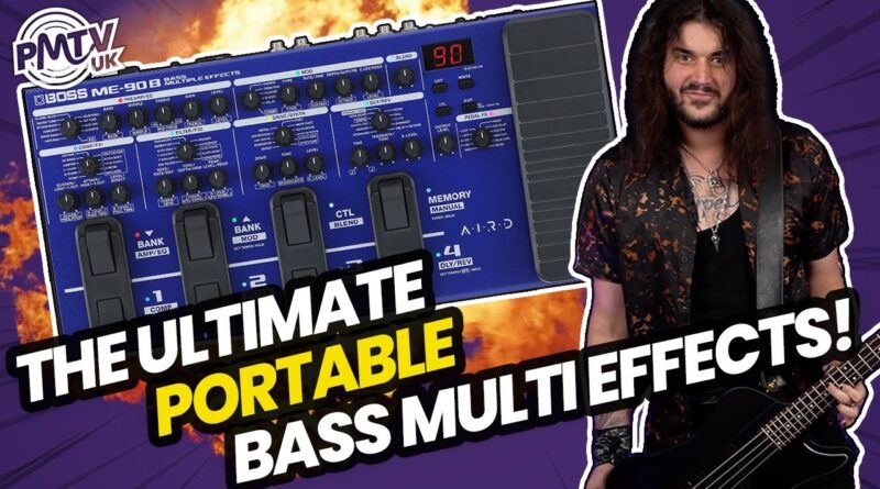 The New BOSS ME-90B - Get Amazing Bass Tones & Effects, At An Awesome Price!