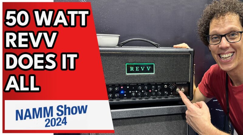 The Revv Amp We Wanted - Revv G50 - New for 2024 #NAMM2024