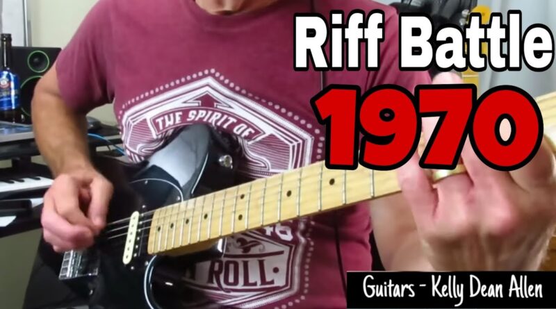 The Top 10 Greatest Guitar Riffs 1970. Riff Battle '70!