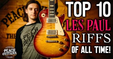 The Top 10 Les Paul Riffs of All Time!