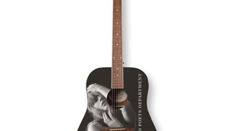 The Tortured Poets Department Acoustic Guitar Taylor Swift *Numbered* #2085