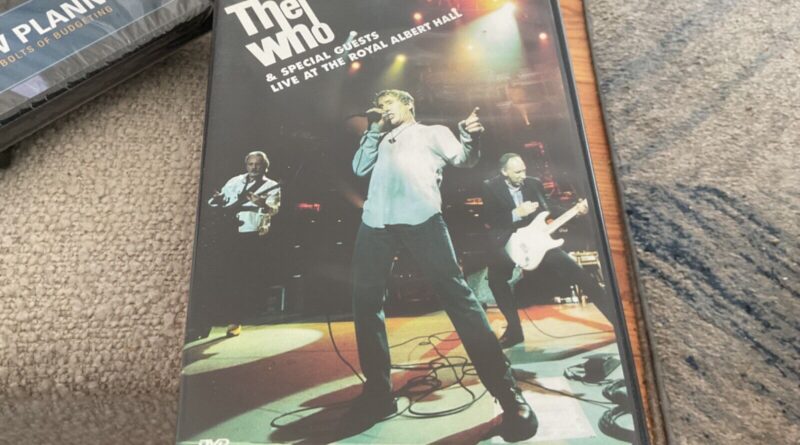 The Who Live at Royal Albert Hall  2 DVD Set 2000 concert