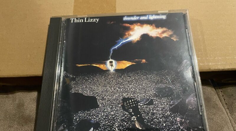 Thin Lizzy Thunder And Lightning Japan CD