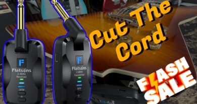 This Wireless Guitar System is Awesome Flatsons FW2D