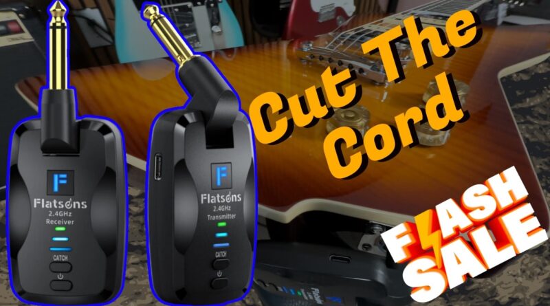 This Wireless Guitar System is Awesome Flatsons FW2D