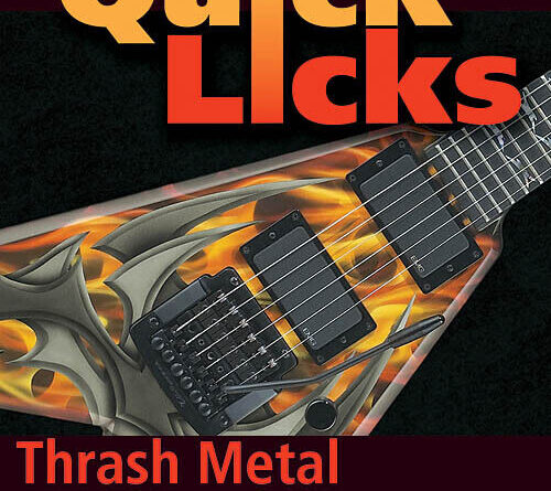 Thrash Metal Quick Licks Guitar Lessons Learn Kerry King Style Video DVD