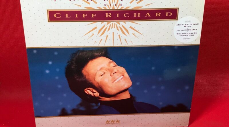 Together With Cliff Richard 1991 UK vinyl LP Christmas album Mistletoe And Wine