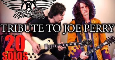 Tribute To Joe Perry - 20 Of His Best Solos - By Ignacio Torres