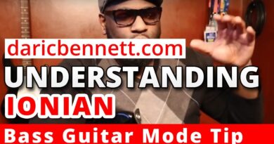 UNDERSTANDING IONIAN | Bass Guitar Mode Tip ~ Daric Bennett's Bass Lessons