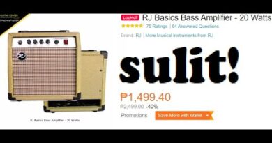 Unboxing and Testing - RJ 20-watt Bass Amp From Lazada