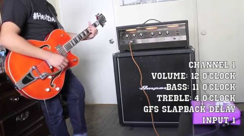 Vintage Montgomery Ward Bass Amp Demo