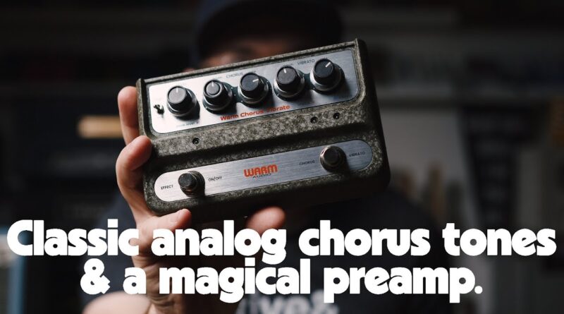 WARM Audio WA-C1 | Classic analog chorus tones and a MAGICAL preamp!