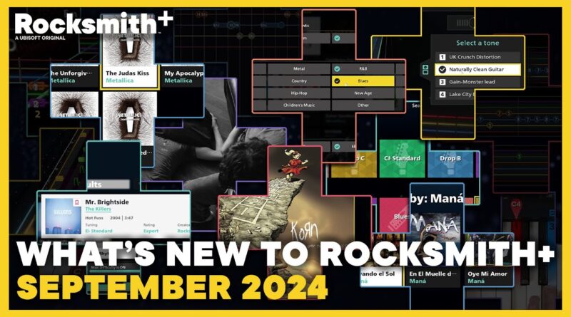 What's New to Rocksmith+ | September 2024