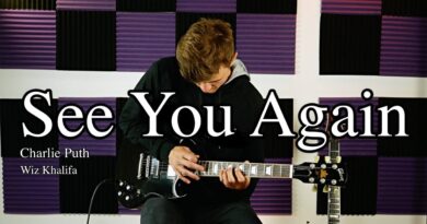 Wiz Khalifa – See You Again ft. Charlie Puth – Electric Guitar Cover