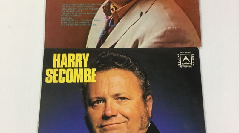 2 x Harry Secombe Records LP Vinyl, If I Ruled the World + Sings Richard Tauber