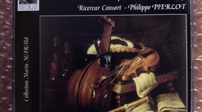 2Cd Ricercar Consort - Collection Of Short Pieces By Marais Trio 1692 On The Sle