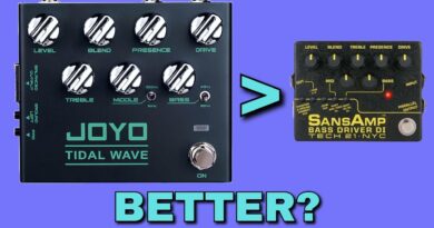 A Cheaper Better SansAmp? JOYO R-30 Tidal Wave Bass DI Preamp Pedal - Best Metal Bass Tone