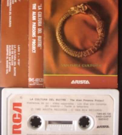 ALAN PARSONS PROJECT | LA CULTURA DEL BUITRE | ARGENTINA | TAPE | RARE |