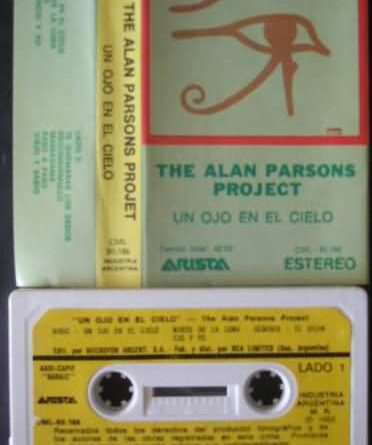 ALAN PARSONS PROJECT | UN OJO EN EL CIELO | ARGENTINA | TAPE | RARE | AR