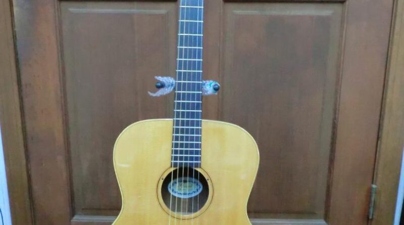 Acoustic Guitar Grace by Gilet OOO-14SR All Solid Wood Jumbo Natural Flat Top