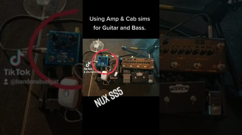 Amp sims for Guitar and Bass