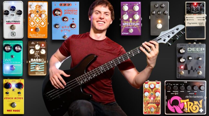 BASS PEDALS - The Ultimate ENVELOPE FILTER Battle