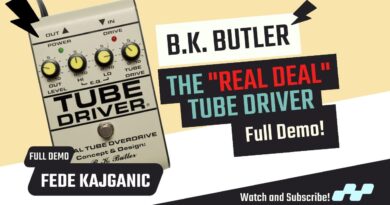 B.K. Butler The “Real Deal” Tube Driver – Nail the Gilmour tone! Full Demo