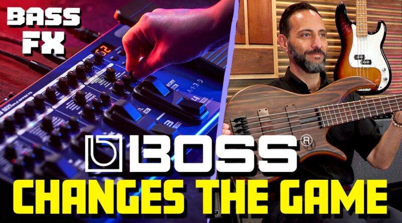 BOSS CHANGES THE GAME! NEW ME-90B BASS FX