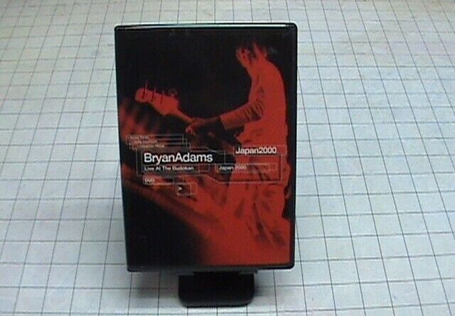 BRYAN ADAMS: Live At The Budokan DVD - Japan 2000 A&M Records