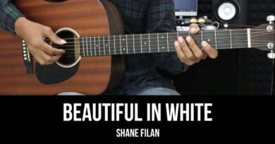 Beautiful In White – Shane Filan | EASY Guitar Tutorial with Chords / Lyrics