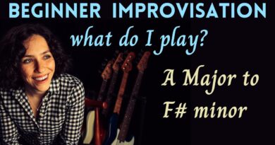 Beginner Improvisation For Bass Players: Learn How To Improvise A Bass Line In The Key of A (A - F#)