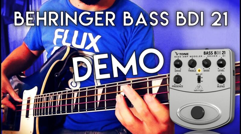 Behringer Bass BDI 21 - DEMO - Presets