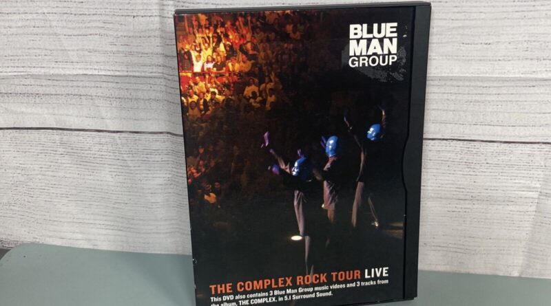 Blue Man Group: The Complex Rock Tour Live (DVD, 2003) Percussion Rare HTF OOP