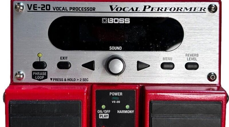 Boss VE-20 Vocal Guitar Effect Pedal